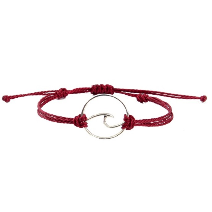 20Pcs Bohemian Wax Thread Wave Bracelet 20Pcs Bohemian Wax Thread Wave Bracelet