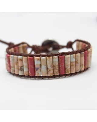 10Pcs Bohemia Stone Beads Bracelet