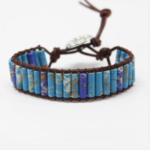 10Pcs Bohemia Stone Beads Bracelet