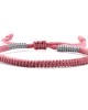 20Pcs Macrame Braided King Kong Knot Rope Bracelet