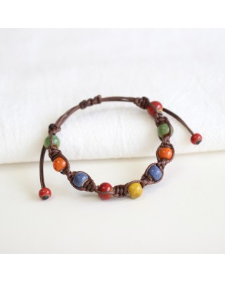 Hand Woven Ceramic Vintage Bracelet Wholesale 50 Pieces Wholesale