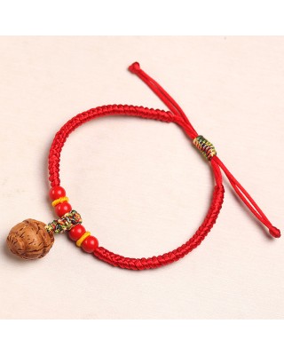 Cinnabar Ball Peach Basket Red String 50pcs Wholesale