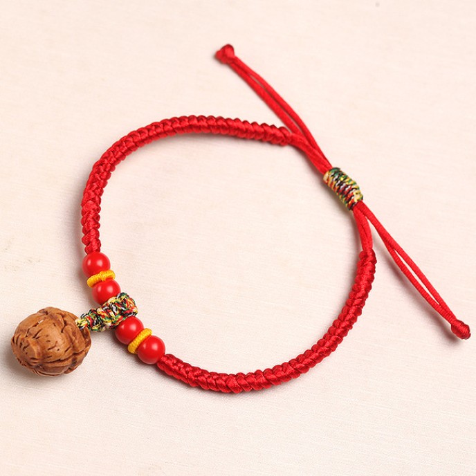 Cinnabar Ball Peach Basket Red String 50pcs Wholesale Cinnabar Ball Peach Basket Red String 50pcs Wholesale