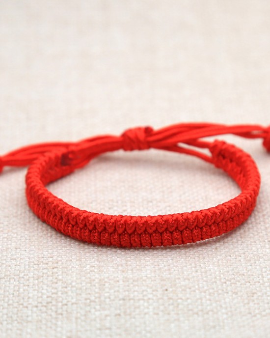 Lucky Adjustable Red Rope 500pcs Wholesale