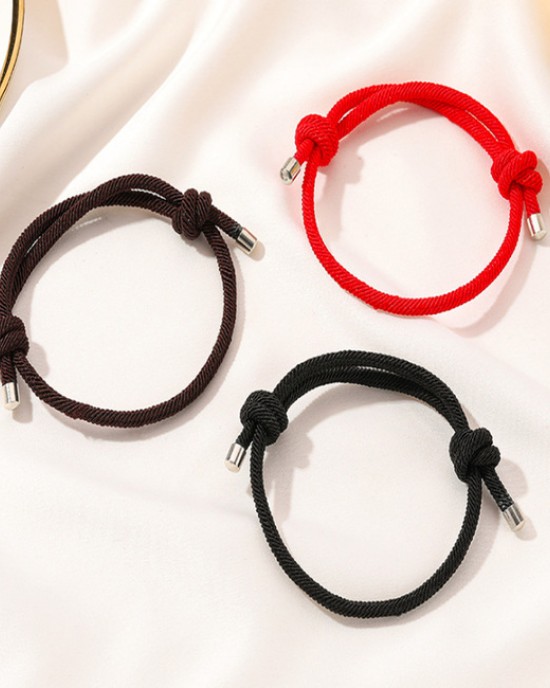 Woven Knotted Pull Bracelet Simple Couple Bracelet 90pcs Wholesale