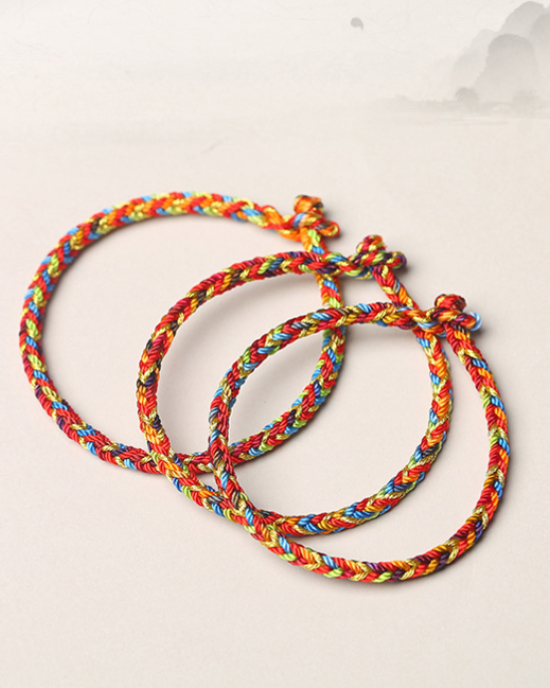 Wholesale Of 100pcs Hand Woven Colorful Ropes