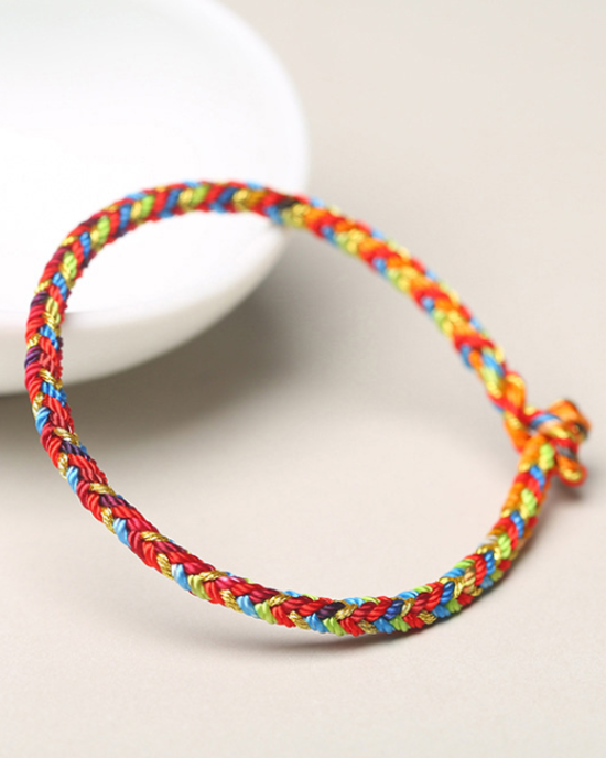 Wholesale Of 100pcs Hand Woven Colorful Ropes