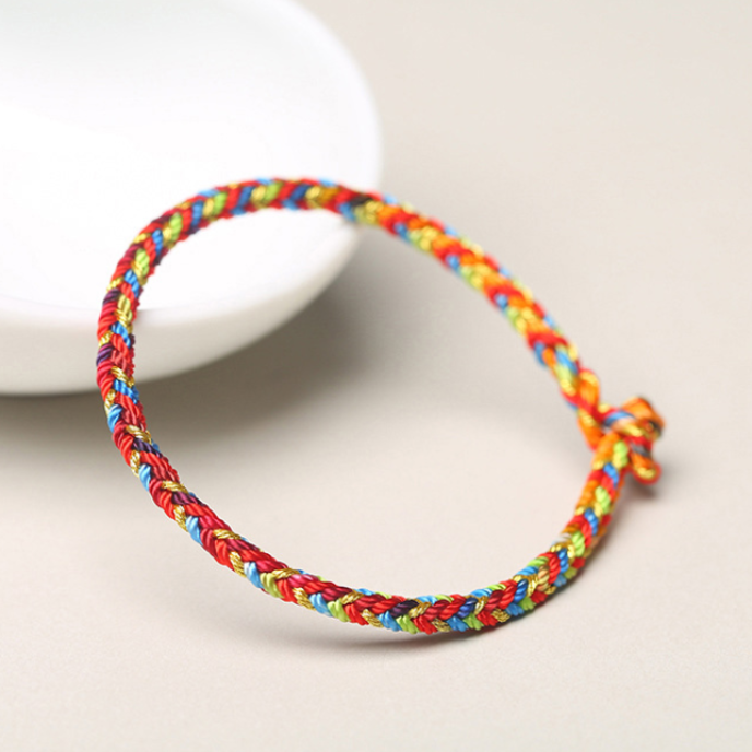 Wholesale Of 100pcs Hand Woven Colorful Ropes Wholesale Of 100pcs Hand Woven Colorful Ropes