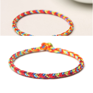 Wholesale Of 100pcs Hand Woven Colorful Ropes