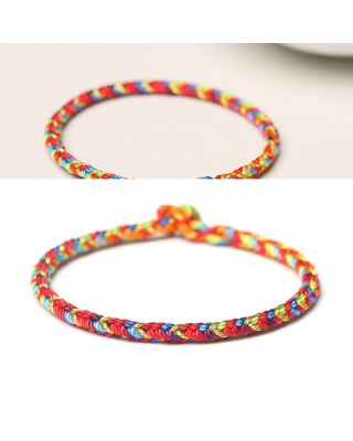 Wholesale Of 100pcs Hand Woven Colorful Ropes