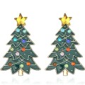 Two pairs Snowman Candy Rhinestone Drop Dangle Earrings Handmade Christmas Gifts Two pairs Snowman Candy Rhinestone Drop Dangle Earrings Handmade Christmas Gifts