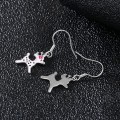 3 pairs Reindeer Dangle Drop Earrings 3 pairs Reindeer Dangle Drop Earrings