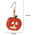 2 pairs Halloween Pumpkin Earrings 2 pairs Halloween Pumpkin Earrings