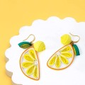 Cute Handmade Fruit Dangle Earrings for Women Girls Sale with 10 Pairs Cute Handmade Fruit Dangle Earrings for Women Girls Sale with 10 Pairs