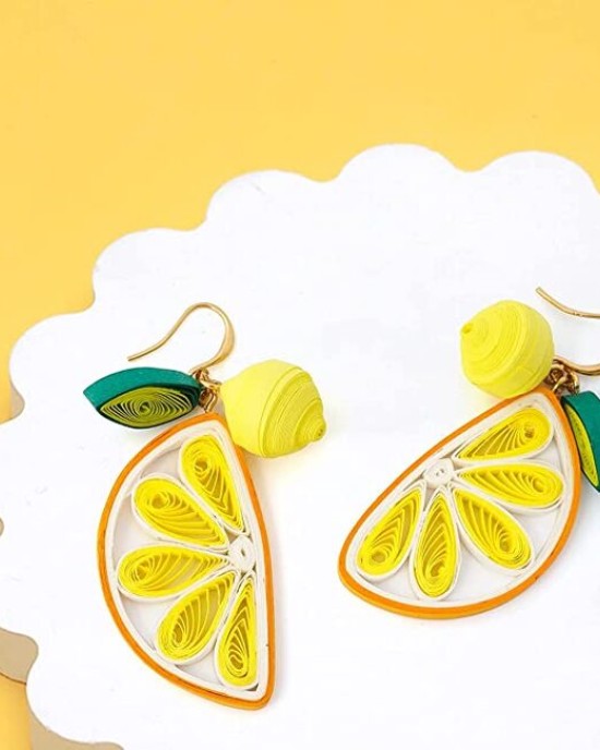 Cute Handmade Fruit Dangle Earrings for Women Girls Sale with 10 Pairs