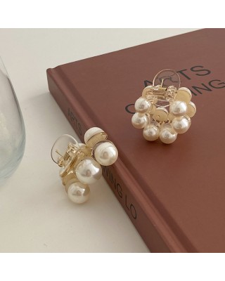 Elegant Temperament Pearl Hair Clip Exquisite Grab Clip 100 Packs Wholesale