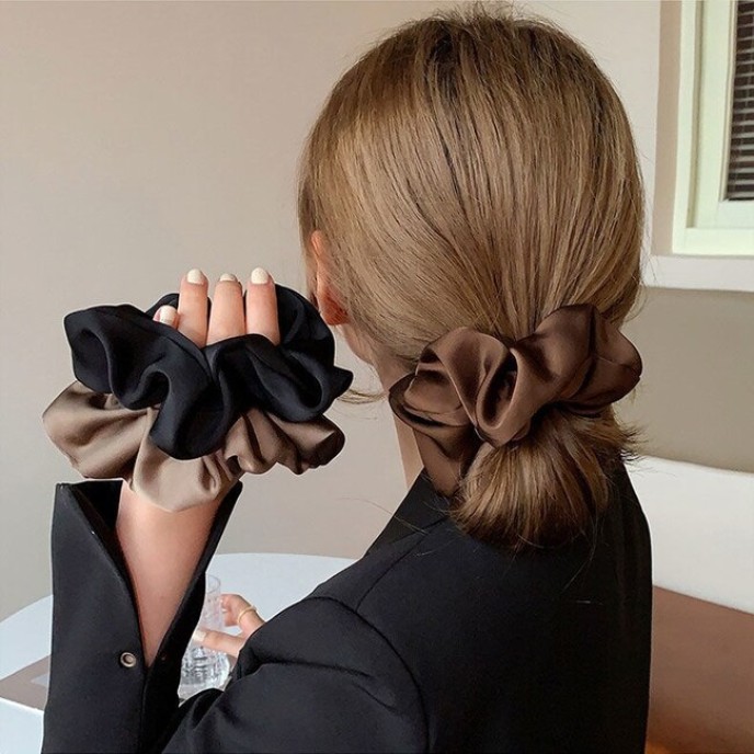 Sensational Satin Hair Ring Quality Head Rope Ball Head Jewelry 30 Packs Wholesale Sensational Satin Hair Ring Quality Head Rope Ball Head Jewelry 30 Packs Wholesale