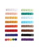 80Pcs Acrylic Hair Clips For Girls