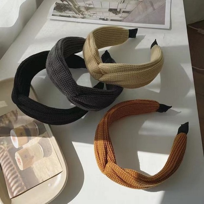 Sale with 40Pcs Knitting Cross Knot Wide Edge Hairband Sale with 40Pcs Knitting Cross Knot Wide Edge Hairband