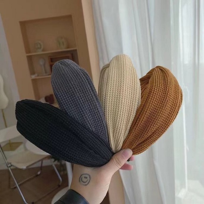 Sale with 40Pcs Knitting Cross Knot Wide Edge Hairband Sale with 40Pcs Knitting Cross Knot Wide Edge Hairband