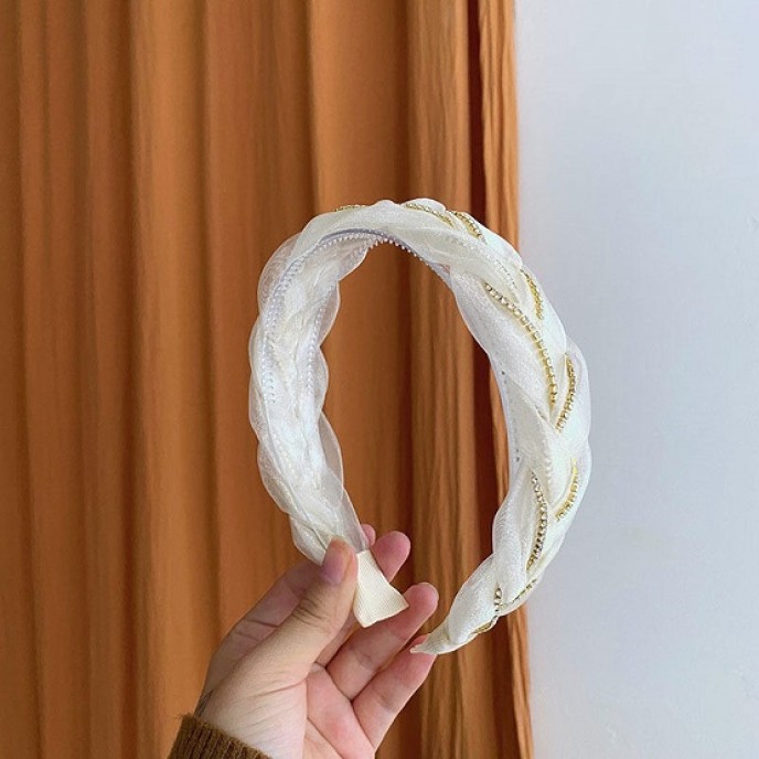 60Pcs Fashion Chain Braided Hair Hoop 60Pcs Fashion Chain Braided Hair Hoop