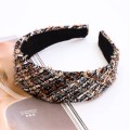 Sale with 200Pcs Vintage Wide Side Knitted Hair Hoop Sale with 200Pcs Vintage Wide Side Knitted Hair Hoop