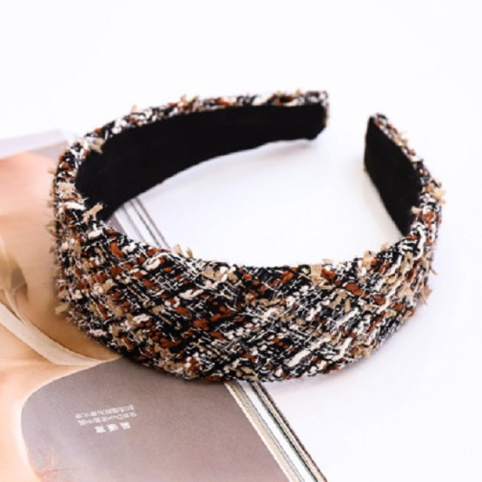 Sale with 200Pcs Vintage Wide Side Knitted Hair Hoop Sale with 200Pcs Vintage Wide Side Knitted Hair Hoop