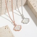 4 PCS Shellfish Shell Silver Necklace 4 PCS Shellfish Shell Silver Necklace