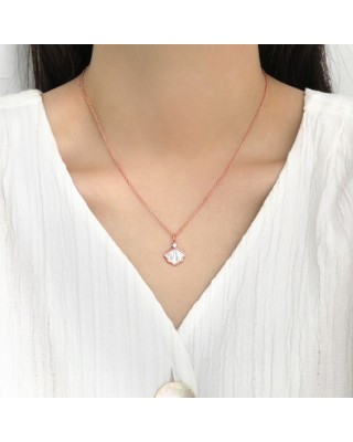 4 PCS Shellfish Shell Silver Necklace