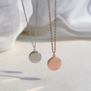 9 PCS New Design Disc Necklace