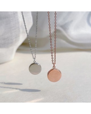 9 PCS New Design Disc Necklace