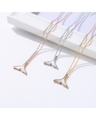 6 PCS Elegant Shell Fishtail Necklace