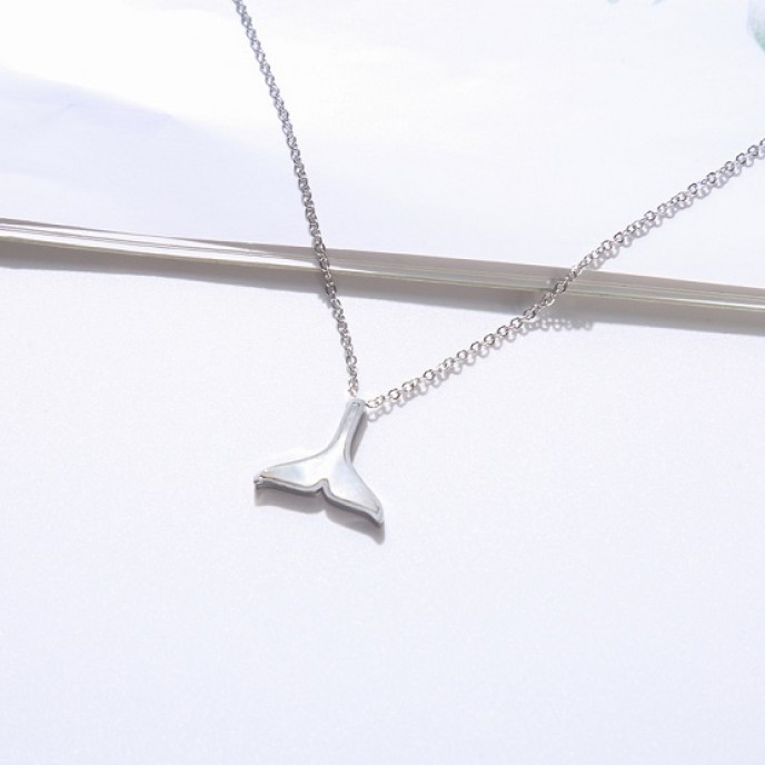 6 PCS Elegant Shell Fishtail Necklace 6 PCS Elegant Shell Fishtail Necklace