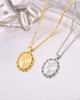 6PCS Rose Flower Pendant Necklace For Women