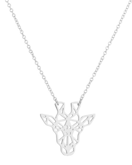 6 PCS Giraffe Charm Necklace