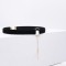 15 Packs Tassel Black Velvet Collarbone Chain Vintage Collar Female