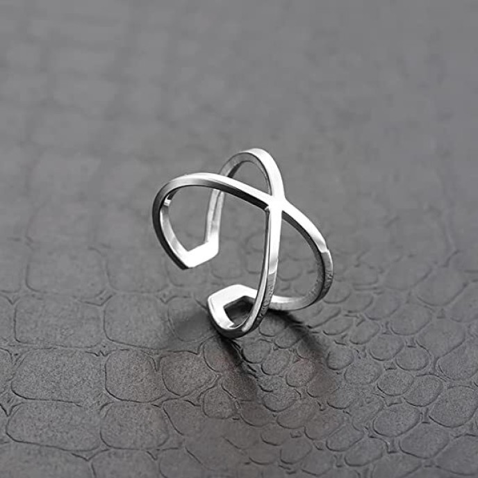 9 Pack Stainless Steel Rings Set for Women Teen Girls 9 Pack Stainless Steel Rings Set for Women Teen Girls