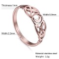 10Pcs Moon Adjustable Women Ring Stainless Steel Silver Gold Rose Gold Jewelry 10Pcs Moon Adjustable Women Ring Stainless Steel Silver Gold Rose Gold Jewelry